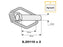 Agripak 2 un. Cavilha 10mm x 58mm (S.29111)