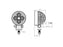 Farol de trabalho LED, 900 Lumens, 10-30V (S.29319)