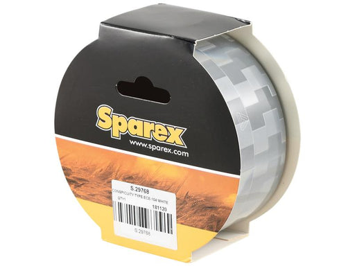 Fita reflectora branco, Larg: 50mm x Comprimento: 10m (S.29768)