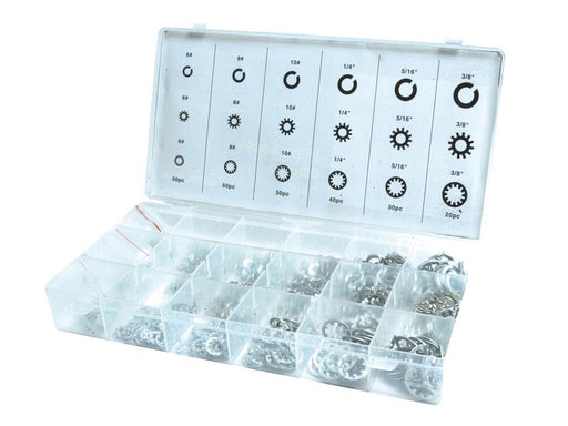 Caixa 720 un. Anilhas recartilhadas e de mola (S.29889)