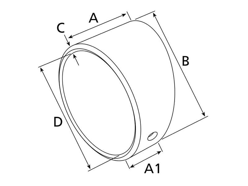 Casquilho de biela - ID: 46.8mm (S.30076)