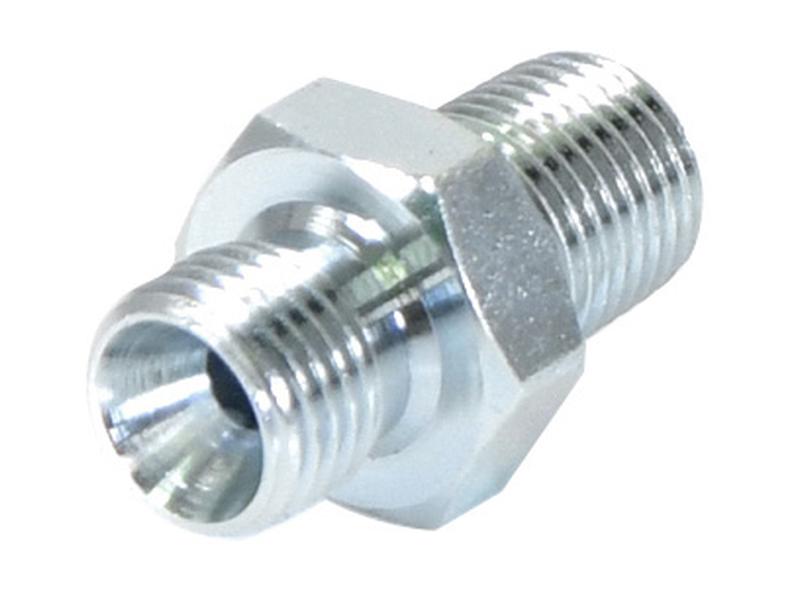 Adaptador hidráulico 1/4'' BSP Macho x 1/4'' BSPT Macho (S.3030)