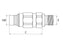 Flat Faced Hydraulic Coupling 3/8'' Male with M22 x 1.5 thread (S.30534)