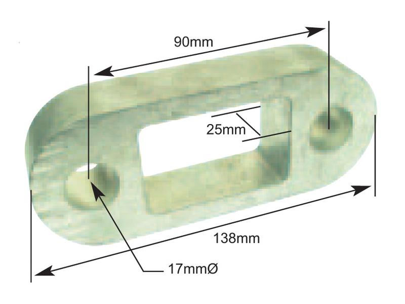 Ball Hitch Spacer 1 (S.3091)