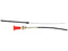 Cabo stop - Comp: 3100mm, Comprimento externo do cabo: 3000mm. (S.3092)