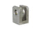 Suporte (soldar) 20mm, height 60mm, width 40mm and outer fork, fork, inside 20mm, measure center hole to the bottom edge 40mm (S.31225)