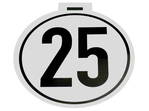 Sinal 25Km/h (S.31363)