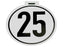 Sinal 25Km/h (S.31363)