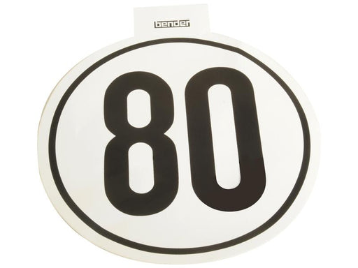 Sinal 80Km/h (S.31365)