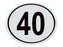 Sinal 40Km/h (S.31374)