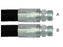 Tubo Hidráulico 1/2'' with M22 x 1.5 Macho x M22 x 1.5 Macho x Comp 1000mm (S.326010)