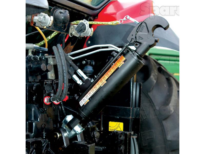 3º Ponto Hidraulico (Cat.3/3 (Ø32/32mm)) Articulação e Q.R CBM Gancho, Diametro interno Cilindro: 90mm, Comprimento minimo : 650mm. (S.331201)