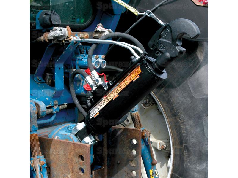 3º Ponto Hidraulico (Cat.2/3 (Ø25/32mm)) Articulação e Q.R CBM Gancho, Diametro interno Cilindro: 90mm, Comprimento minimo : 650mm. (S.331202)