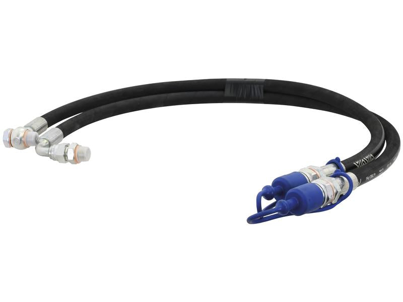 Kit tubos 3° ponto hidraulico 3/8 BSP - 800mm (S.33144)