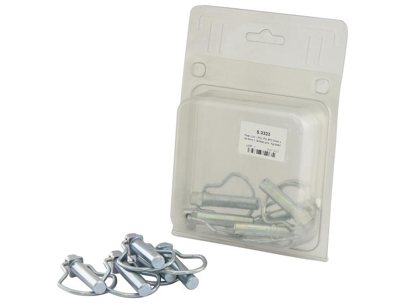 Agripak 5 un. Cavilha mola tipo Pêra 10.5mm x 44.5mm (S.3323)