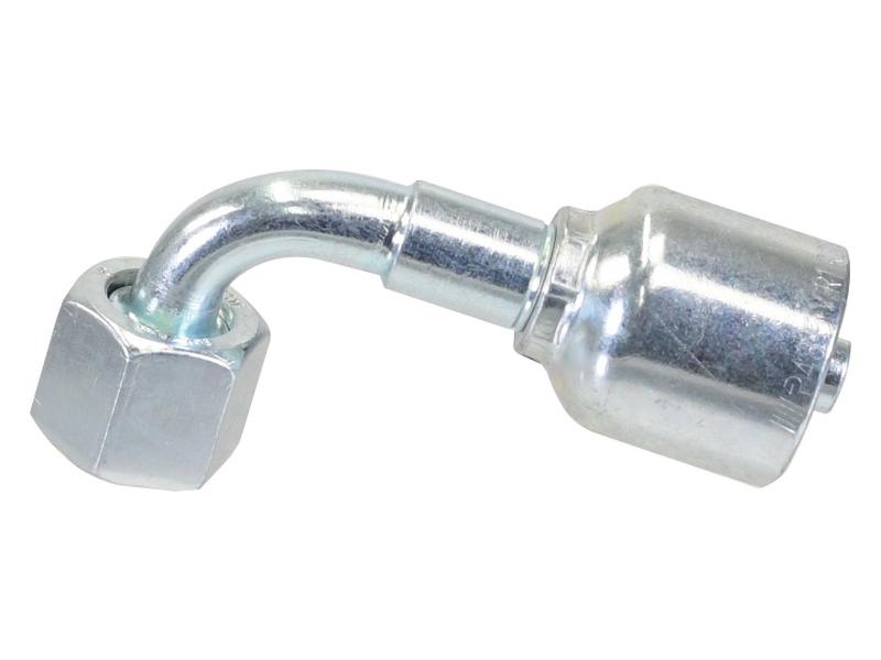 Parker Métrico 24° Racord 5/16'' x M16 x 1.50 (10L) Fêmea 90° com o´ring (S.3331605)