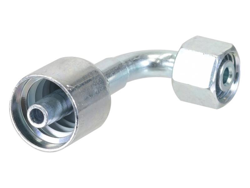 Parker Métrico 24° Racord 5/16'' x M16 x 1.50 (10L) Fêmea 90° com o´ring (S.3331605)