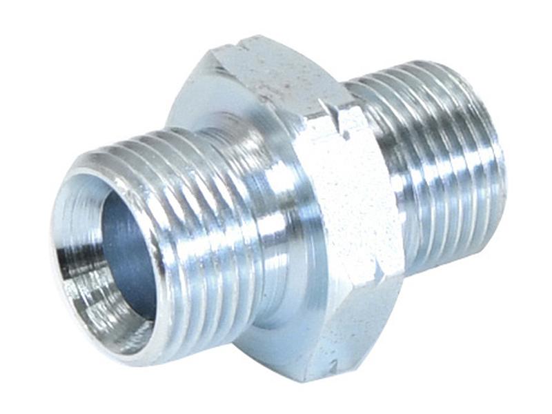 Adaptador hidráulico M18 x 1.50 Métrica Macho x 3/8'' BSP Macho (S.3372)