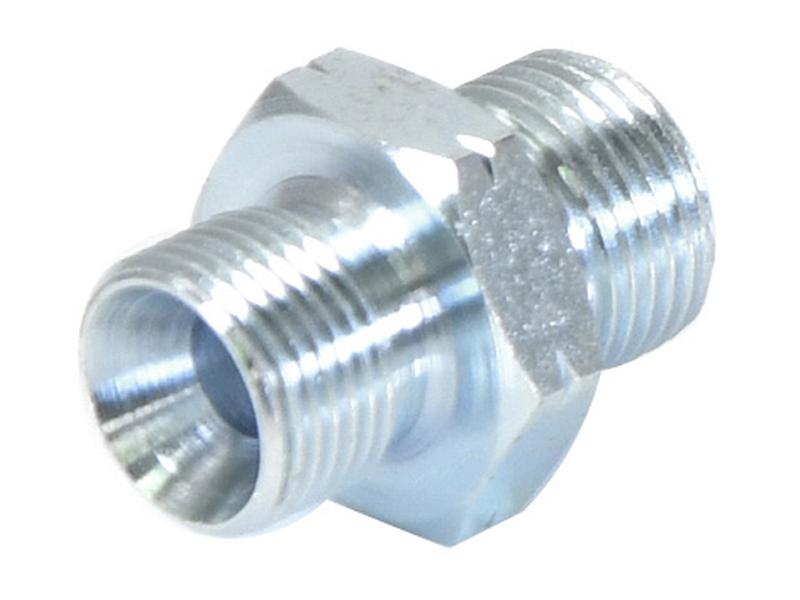 Adaptador hidráulico M18 x 1.50 Métrica Macho x 3/8'' BSP Macho (S.3372)