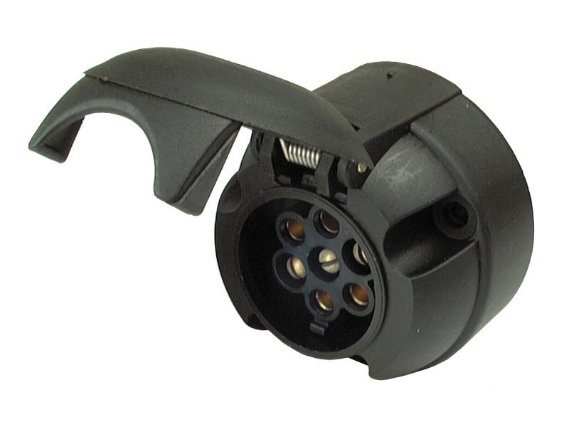 Ficha fêmea 7 lig. Plástico (S.3401)