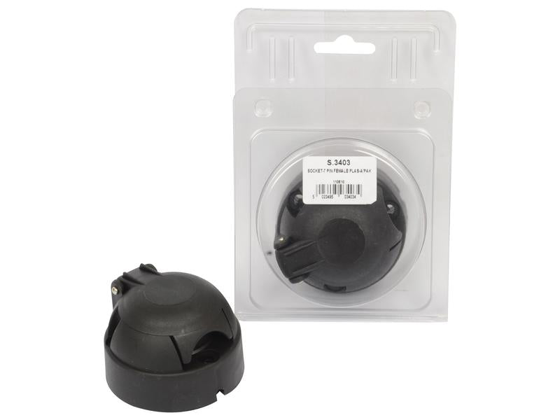 Agripak Ficha fêmea 7 lig. Plástico (S.3403)