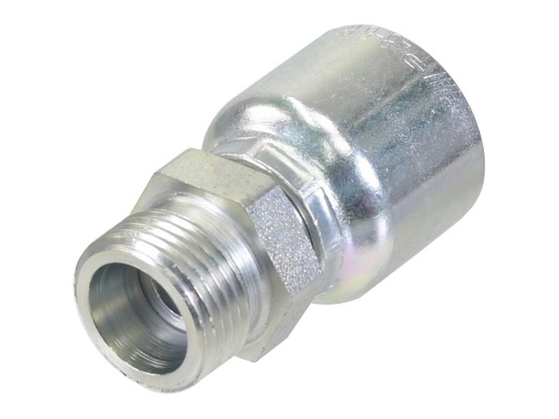 Parker Métrico 24° Racord 3/8'' x M20 x 1.50 (12S) Macho Direita (S.3412006)