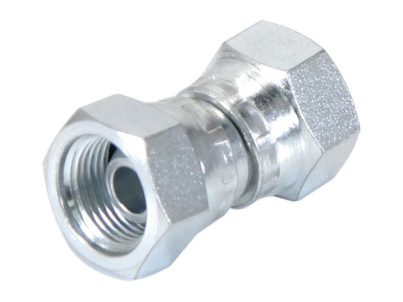 Adaptador hidráulico 3/8'' BSP Fêmea giratória x 3/8'' BSP Fêmea giratória (S.3450)