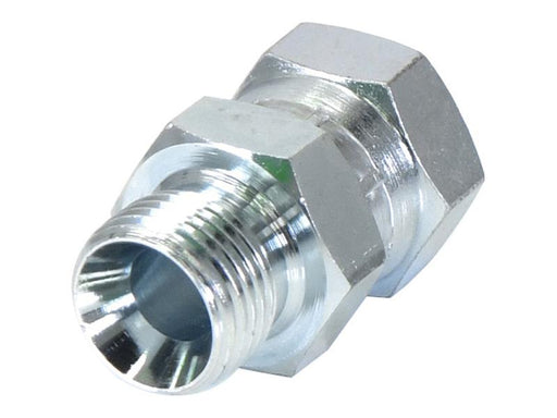 Adaptador hidráulico 1/2'' BSP Macho x 1/2'' BSP Fêmea giratória (S.3455)
