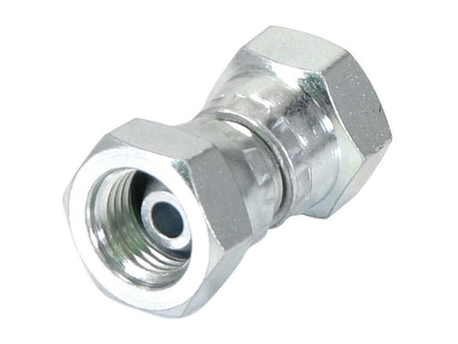 Adaptador hidráulico 1/4'' BSP Fêmea giratória x 1/4'' BSP Fêmea giratória (S.3491)