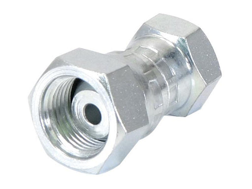 Adaptador hidráulico 1/4'' BSP Fêmea giratória x 3/8'' BSP Fêmea giratória (S.3492)