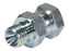 Adaptador hidráulico 1/4'' BSP Macho x 1/4'' BSP Fêmea giratória (S.3493)