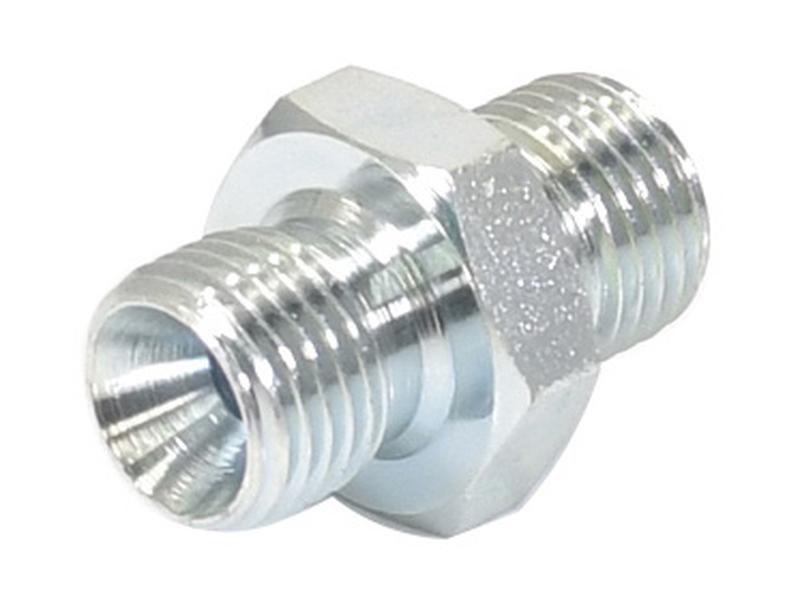 Adaptador hidráulico 1/4'' BSP Macho x 1/4'' BSP Macho (S.3495)