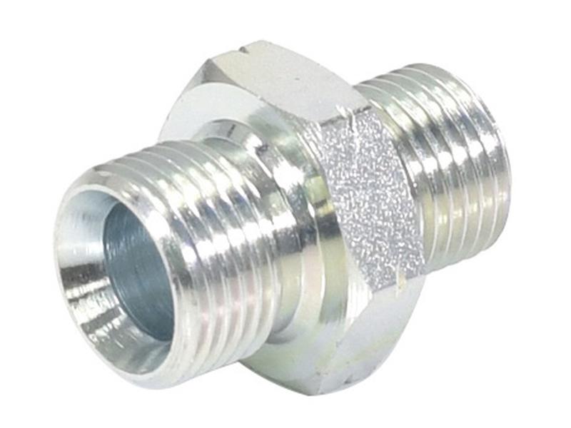 Adaptador hidráulico M16 x 1.50 Métrica Macho x M18 x 1.50 Métrica Macho (S.35012)
