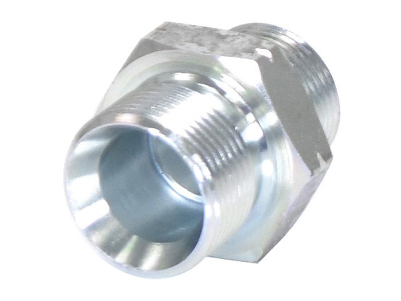 Adaptador hidráulico M22 x 1.50 Métrica Macho x M24 x 1.50 Métrica Macho (S.35021)