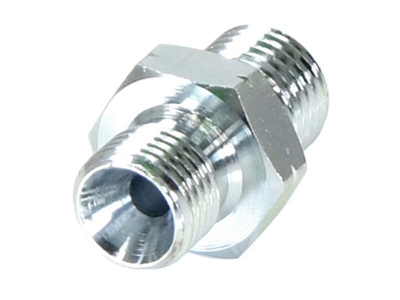 Adaptador hidráulico M14 x 1.50 Métrica Macho x 1/4'' BSP Macho (S.35024)