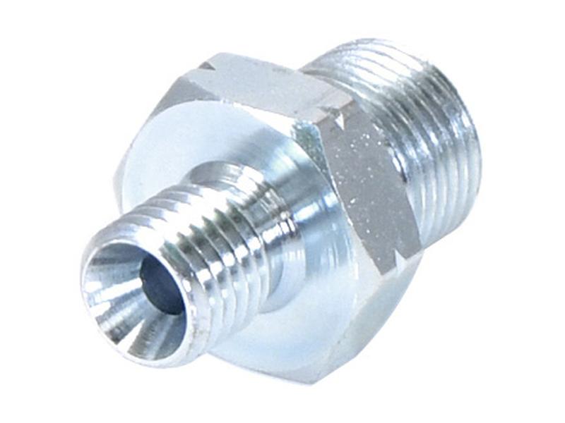 Adaptador hidráulico M12 x 1.50 Métrica Macho x 3/8'' BSP Macho (S.35027)