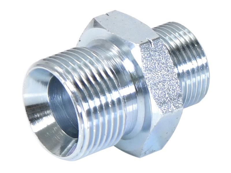 Adaptador hidráulico M22 x 1.50 Métrica Macho x 3/4'' BSP Macho (S.35032)
