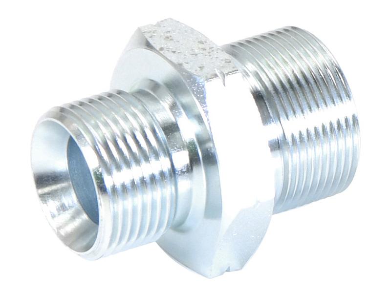 Adaptador hidráulico M30 x 1.50 Métrica Macho x 3/4'' BSP Macho (S.35033)