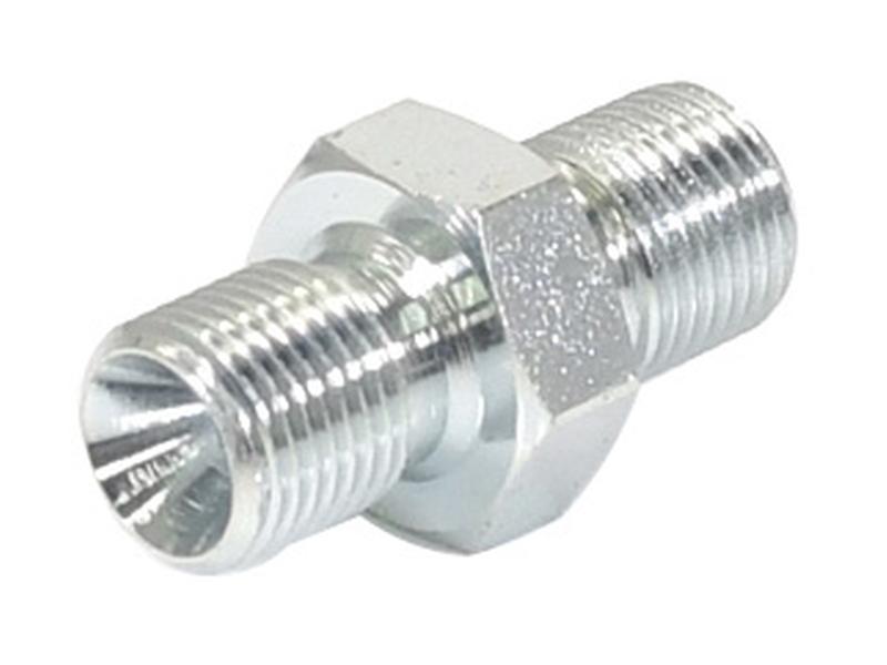 Adaptador hidráulico 1/8'' BSP Macho x 1/8'' BSP Macho (S.35035)