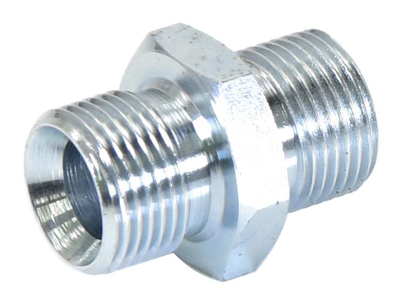Adaptador hidráulico 5/8'' BSP Macho x 5/8'' BSP Macho (S.35036)
