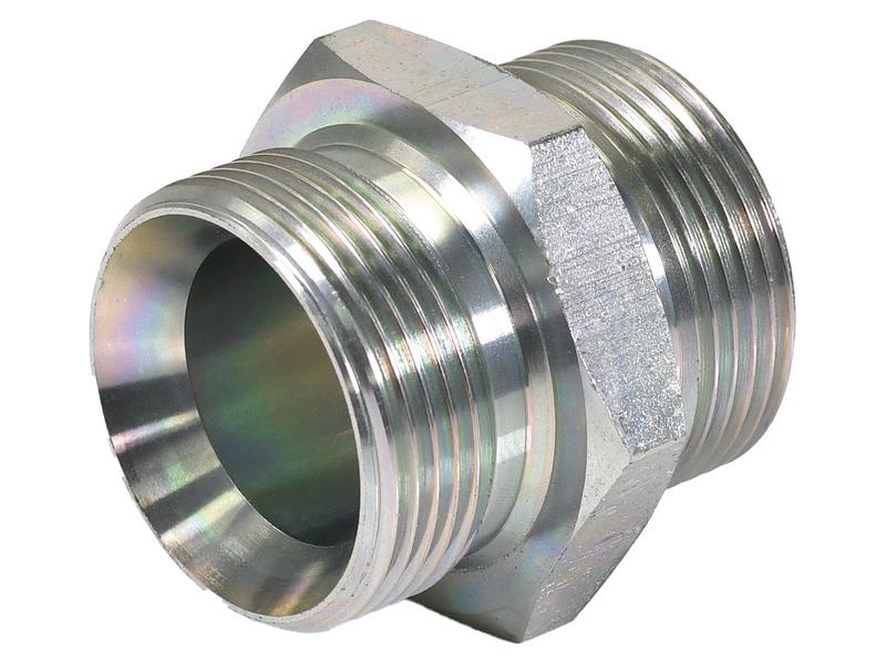 Adaptador hidráulico 1-1/4'' BSP Macho x 1-1/4'' BSP Macho (S.35038)