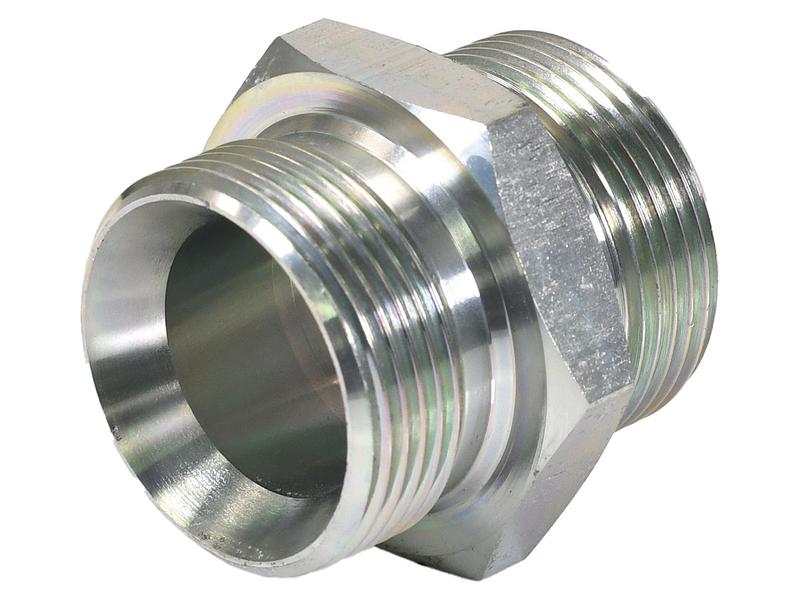 Adaptador hidráulico 1-1/4'' BSP Macho x 1-1/4'' BSP Macho (S.35038)