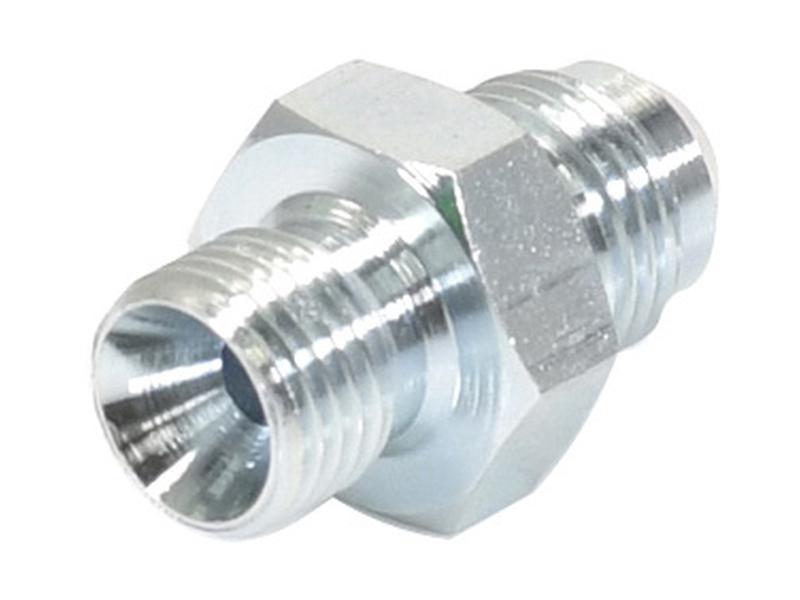 Adaptador hidráulico 1/4'' BSP Macho x 9/16'' JIC Macho (S.35044)