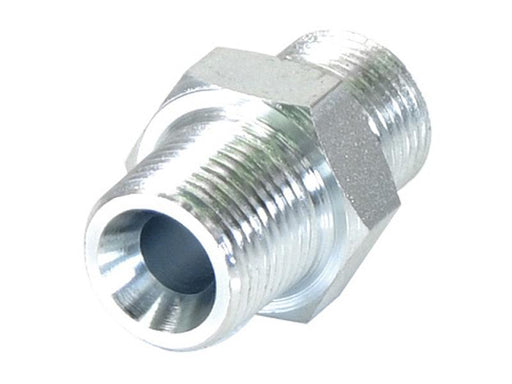 Adaptador hidráulico 3/8'' NPTF Macho x 3/8'' BSP Macho (S.35049)