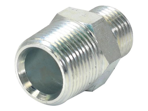 Adaptador hidráulico 3/4'' NPTF Macho x 1/2'' BSP Macho (S.35054)