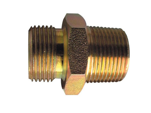 Adaptador hidráulico 3/4'' NPTF Macho x 3/4'' BSP Macho (S.35055)