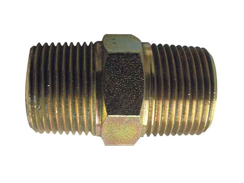 Adaptador hidráulico 3/4'' NPTF Macho x 3/4'' NPTF Macho (S.35064)