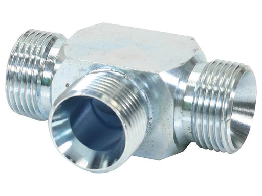 Peça hidráulica em T 1'' BSP Macho x 1'' BSP Macho x 1'' BSP Macho (S.35090)