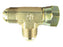 Peça hidráulica em T 1-1/16'' JIC Macho x 1-1/16'' JIC Fêmea giratória x 1-1/16'' JIC Macho (S.35095)
