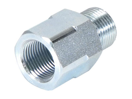 Adaptador hidráulico 3/8'' BSP Macho x 3/8'' BSP Fixo Fêmea (S.35102)